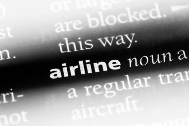 Havayolu Word'de bir sözlük. Havayolu kavramı.