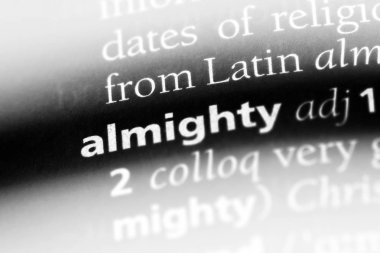 Yüce tek kelimeyle bir sözlük. Yüce kavram.