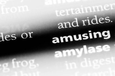 sözcük sözlüğe eğlenceli. eğlenceli kavramı.