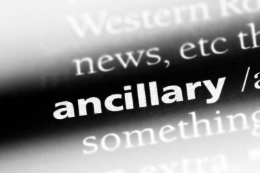 bir sözlüğü'ndeki yardımcı sözcüğü. yardımcı kavramı.