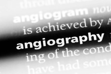 anjiyografi Word'de bir sözlük. anjiyografi kavramı.