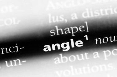 açı Word'de bir sözlük. açı kavramı.