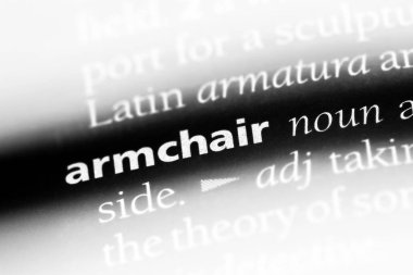 koltuk tek kelimeyle bir sözlük. koltuk kavramı.