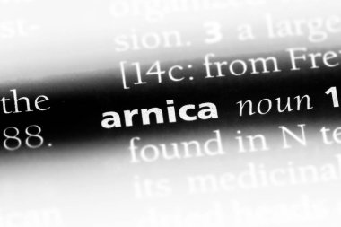 Arnica Word'de bir sözlük. Arnica kavramı.