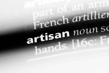 bir sözlüğü'ndeki esnaf sözcüğü. esnaf kavramı.