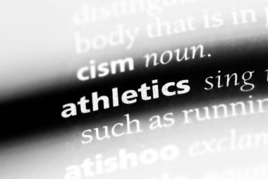 Atletizm Word'de bir sözlük. Atletizm kavramı.