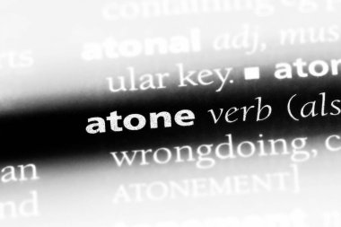 bir sözlüğü'ndeki sözcüğü kefaret. kavram kefaret.