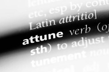 bir sözlüğü'ndeki sözcüğü alıştırmak. kavram alıştırmak.