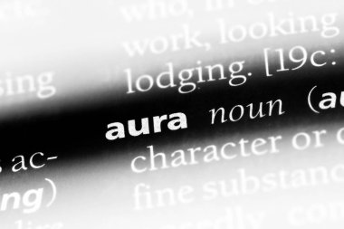 Aura Word'de bir sözlük. Aura kavramı.