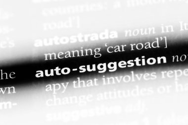 Auto-öneri Word'de bir sözlük. Auto-öneri kavramı.