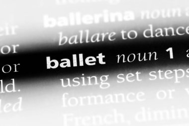 Bale Word'de bir sözlük. Bale kavramı.