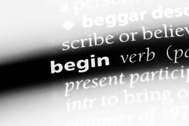 bir sözlüğü'ndeki sözcüğü başlar. kavram başlar.