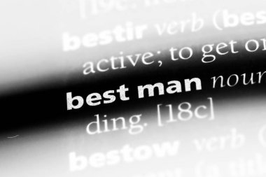 en iyi adam Word'de bir sözlük. en iyi adam kavramı.