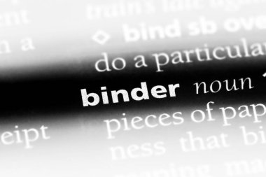 Ciltçi Word'de bir sözlük. Ciltçi kavramı.