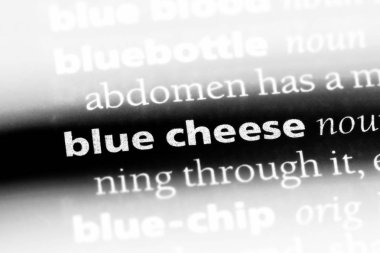 mavi peynir Word'de bir sözlük. mavi peynir kavramı.