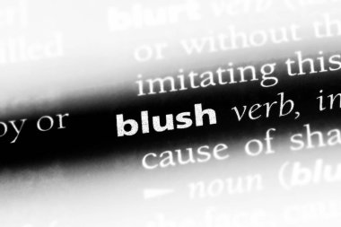 allık Word'de bir sözlük. allık kavramı.