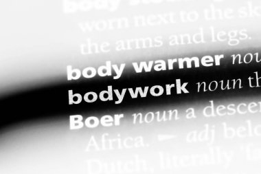 Karoser Word'de bir sözlük. Karoser kavramı.