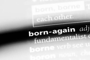 yeniden doğan tek kelimeyle bir sözlük. yeniden doğan kavramı.