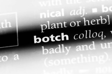 bir sözlüğü'ndeki sözcüğü videoteypler. boktan kavramı.