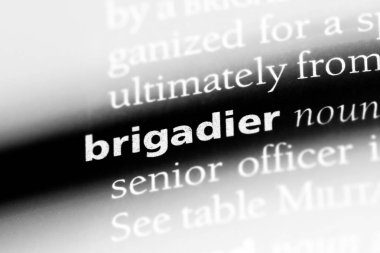 Tuğgeneral Word'de bir sözlük. Tuğgeneral kavramı.