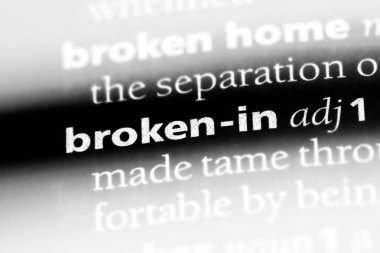 kırık içinde sözcük sözlüğe. kırık kavram.