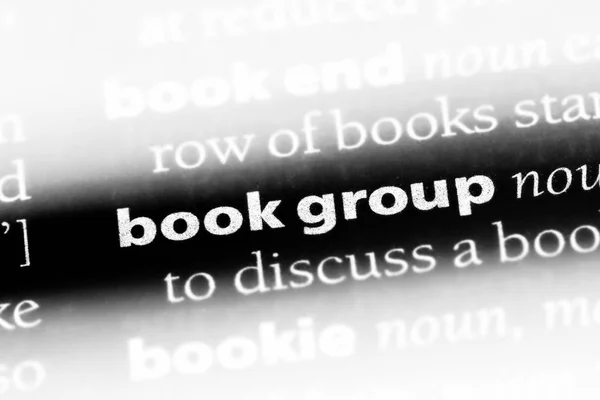 Βιβλίο Ομάδα Λέξη Ένα Λεξικό Έννοια Ομάδα Βιβλίων — Φωτογραφία Αρχείου