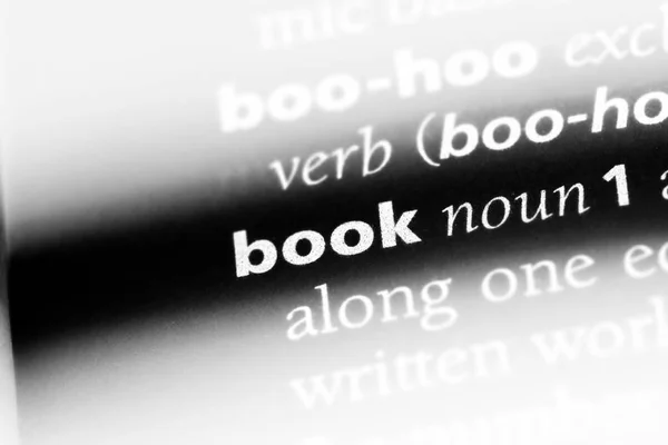 Book Word Dictionary Book Concept — Stock Photo, Image