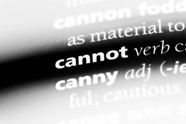 bir sözlükte kelime olamaz. kavram olamaz.