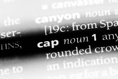 bir sözlüğü'ndeki sözcüğü kap. kap kavramı.