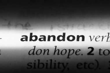 bir sözlüğü'ndeki sözcüğü terk. kavramı terk.