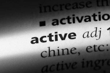 etkin kelime sözlüğe. etkin kavramı.