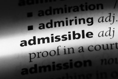 geçerli sözcüğü sözlüğe. kabul edilebilir kavramı.