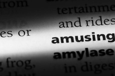 sözcük sözlüğe eğlenceli. eğlenceli kavramı.