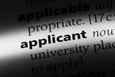 başvuru Word'de bir sözlük. başvuru kavramı.