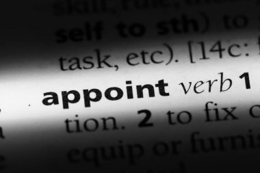 bir sözlüğü'ndeki sözcüğü tayin. kavram tayin.