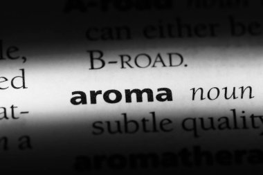 Aroma Word'de bir sözlük. Aroma kavramı.