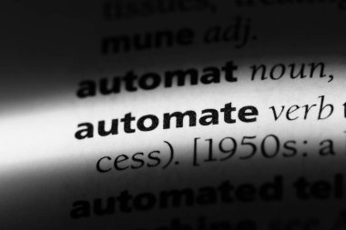 bir sözlüğü'ndeki sözcüğü otomatik olarak. kavram otomatikleştirmek.