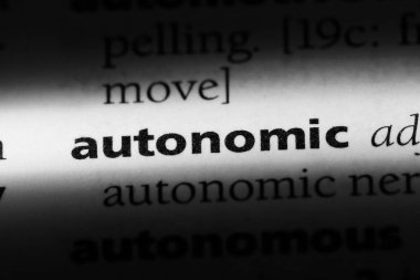 otonomik tek kelimeyle bir sözlük. otonomik kavramı.