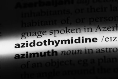 Azidothymidine sözcük sözlüğe. Azidothymidine kavramı.