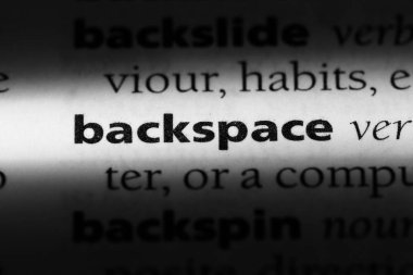 geri al Word'de bir sözlük. geri al kavramı.