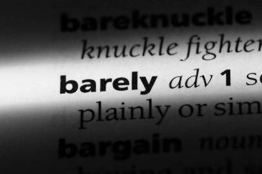 zar zor kelime sözlüğe. zar zor kavramı.