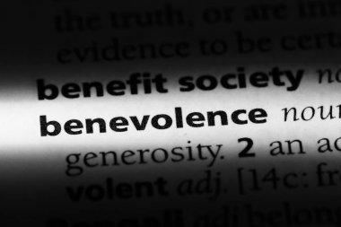 yardımseverlik Word'de bir sözlük. yardımseverlik kavramı.