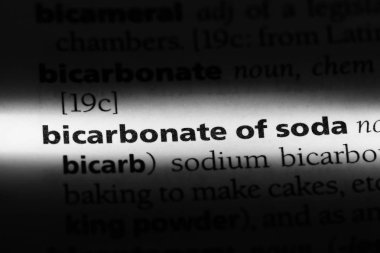 bikarbonat ve soda Word'de bir sözlük. bikarbonat ve soda kavramı.
