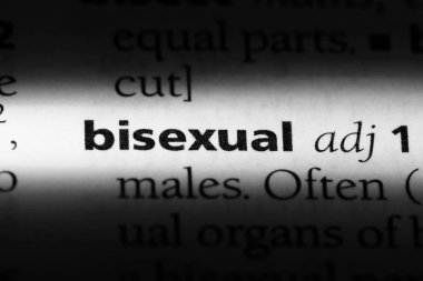 Biseksüel tek kelimeyle bir sözlük. Biseksüel kavramı.