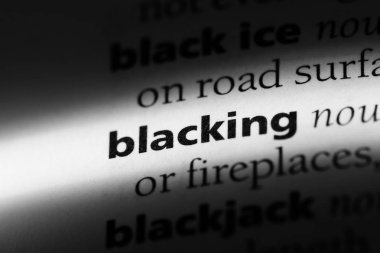 bir sözlüğü'ndeki sözcüğü kararmalar. kararmalar kavramı.