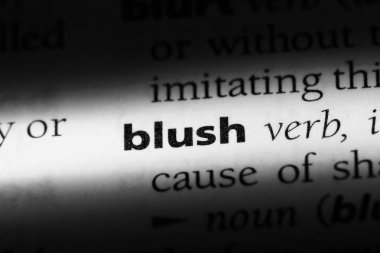 allık Word'de bir sözlük. allık kavramı.