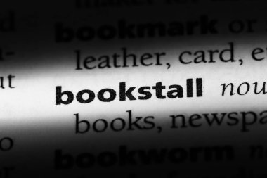 bookstall sözcük sözlüğe. bookstall kavramı.