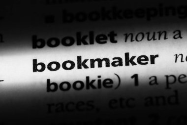 bir sözlüğü'ndeki bookmarker sözcüğü. bookmarker kavramı.