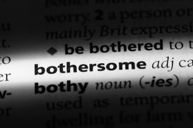 rahatsız edici sözcük sözlüğe. rahatsız edici kavramı.