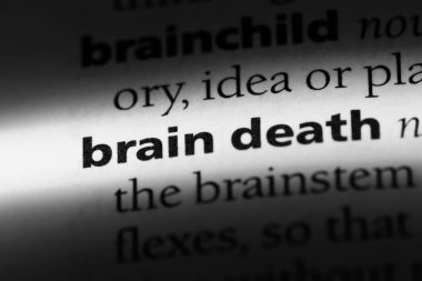 beyin ölümü Word'de bir sözlük. beyin ölümü kavramı.